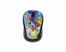 Mouse Naceb Technology Arty 3 Botones, 1000 Dpi, Interfaz Rf Inalámbrico, 10 M, Color Negro