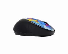 Mouse Naceb Technology Arty 3 Botones, 1000 Dpi, Interfaz Rf Inalámbrico, 10 M, Color Negro