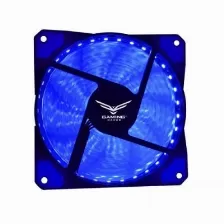 Ventilador Naceb Technology Na-0919a Tamaño 12 Cm, 1200 Rpm Max, Led Azul, Color Negro