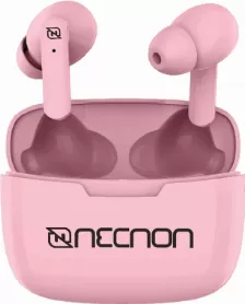  Audífonos Necnon Intra Auditivo Para Deportes, Micrófono Integrado, Conectividad True Wireless Stereo (tws), Color Rosa