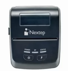 Mini Printer Nextep Ne-512b Termica, 70 Mm/seg, Inalambrico Y Cable, Usb, Color Negro