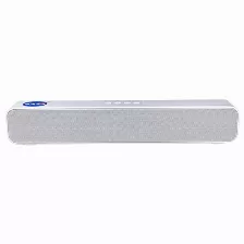 Bocinas Techzone Ns-sb02c 10 W, Inalámbrico, Bluetooth 5.0, Duración De La Batería 8 H, Color Blanco