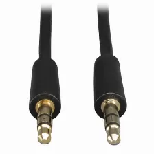  Cable De Audio Tripp Lite P312-012 Cable De Audio Mini Estéreo De 3.5 Mm Para Micrófonos, Bocinas Y Audífonos (m/m), 3.66 M [12 Pies], 3,5mm, Macho...