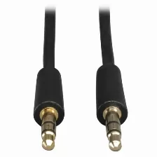  Cable De Audio Tripp Lite P312-015 Cable De Audio Mini Estéreo De 3.5 Mm Para Micrófonos, Bocinas Y Audífonos (m/m), 4.57 M [15 Pies], 3,5mm, Macho...