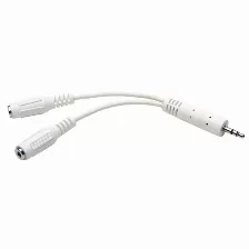  Cable De Audio Tripp Lite P313-06n-wh Divisor En y Adaptador De Cable 3.5 Mm Mini Estéreo Para Bocinas Y Audífonos (m A 2x H) Blanco De 15.24 Cm ...