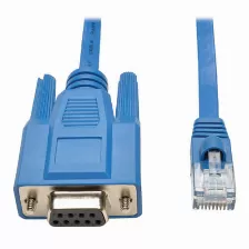 Adaptador De Vídeo Tripp Lite P430-006 Cable De Transferencia De Rj45 A Puerto De Consola Serial Cisco Db9f De 1,83 M [6 Pies], 1.83 M, Hembra, Macho, Azul, China, 177.8 Mm