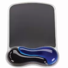 Mousepad Kensington Mouse Pad Duogel Azul Descansa Muñecas Si, Color Negro, Azul