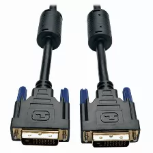 Cable Dvi Tripp Lite P560-003 Cable Dvi De Doble Enlace, Cable Para Monitor Tmds Digital Dvi (dvi-d M/m), 1 M [3 Pies], 0.91 M, Dvi-d, Dvi-d, Macho, Macho, Negro