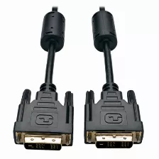 Cable Dvi Tripp Lite P561-006 Cable Dvi De Conexión única, Cable Para Monitor Tmds Digital (dvi-d M/m), 2 M [6 Pies], 1.83 M, Dvi-d, Dvi-d, Macho, Macho, Negro