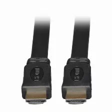 Cable Hdmi Tripp Lite P568-006-fl Cable Hdmi Plano De Alta Velocidad, Video Digital Con Audio, Uhd 4k (m/m), Negro, 1.83 M [6 Pies], 1.83 M, Hdmi Tipo A (estándar), Hdmi Tipo A (estándar), 3840 X 2160 Pixeles, 10.2 Gbit/s, Negro