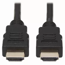 Cable Hdmi Tripp Lite P568-012 Cable Hdmi De Alta Velocidad, Video Digital Con Audio, Uhd 4k (m/m), Negro, 3.66 M [12 Pies], 3.66 M, Hdmi Tipo A (estándar), Hdmi Tipo A (estándar), 3840 X 2160 Pixeles, 10.2 Gbit/s, Negro
