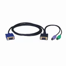 Cable 3 En 1 Para Kvm Tripp Lite P750-006 Monitor/mouse/teclado, 1.8m
