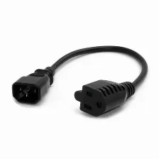 Cable De Poder Startech.com C14 Acoplador A Nema 5-15r, 0,3 M
