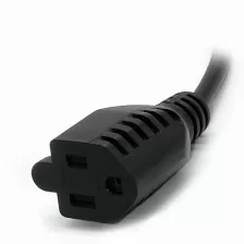 Cable De Poder Startech.com C14 Acoplador A Nema 5-15r, 0,3 M