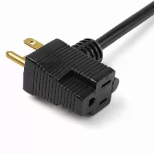 Cable De 91cm De Extensión Nema 5-15p A 2x Nema 5-15r