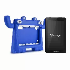 Tablet Vorago Pad-7-v6-kids 7 Pulgadas, Android 11 Quadcore, Ram 2gb, 32gb De Memoria Interna, Dualcam, Wifi, Bt, Gms Con Funda Color Azul