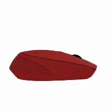 Mouse Perfect Choice Pc-045045 óptico, 1600 Dpi, Interfaz Rf Inalámbrico, 10 M, Batería Aa, Color Rojo