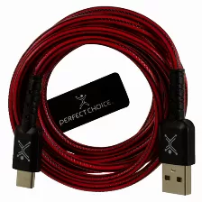  Cable Usb Perfect Choice Pc-101727 Color Negro, Rojo