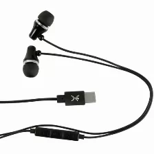 Audífonos Perfect Choice Pc-116479 Intra Auditivo Para Llamadas/música, Micrófono Integrado, Conectividad Alámbrico, Color Negro