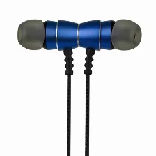 Audífonos Perfect Choice Pc-116646 Intra Auditivo Para Llamadas/música, Micrófono En Línea, Conectividad Inalámbrico, Conector De 3.5 Mm No, Color Azul