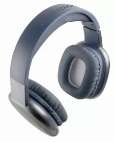 Audífonos Perfect Choice Pc-116967 Diadema Para Música, Micrófono No Disponible, Conectividad Inalámbrico Y Alámbrico, Conector De 3.5 Mm Si, Color Azul