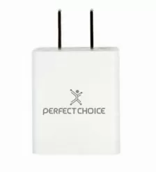 Cargador Perfect Choice Pc-240372 Universal, Tipo De Cargador Interior, Alimentación Usb, Carga Rápida Si, Color Blanco