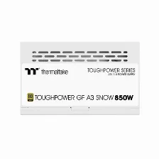 Fuente De Poder Thermaltake Toughpower Gf A3 Snow, 850w 80 Plus Gold, Full Modular, Atx 3.0, Blanco