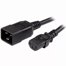 Cable De Poder Startech.com C13 Acoplador A C20 Acoplador, 0,9 M