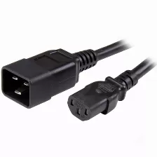 Cable De Poder Startech.com C20 Acoplador A C13 Acoplador, 1,8 M