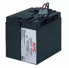 Bateria Para Ups Apc Rbc7 24 V, Tecnología De Batería Sealed Lead Acid (vrla), Color Negro