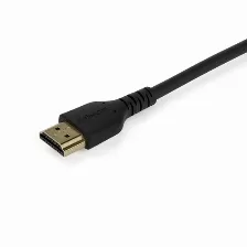 Cable Hdmi Startech.com Cable Hdmi Con Ethernet De Alta Velocidad De 2m - 4k 60hz, 2 M, Hdmi Tipo A (estándar), Hdmi Tipo A (estándar), Canal De Retorno De Audio (arc), Negro