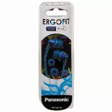 Audífonos Panasonic Rp-hje125pp Intra Auditivo Para Música, Micrófono No Disponible, Conectividad Alámbrico, Conector De 3.5 Mm Si, Color Azul