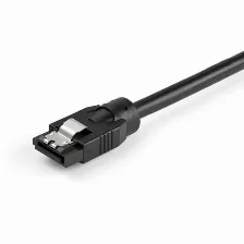 Cable Sata Startech.com 60cm - Cable Sata Redondeado 0,6 M, Sata 7-pin Sata 7-pin, Negro