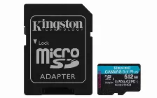 Memoria Kingston Technology Canvas Go! Plus 512 Gb, Velocidad 170 Mb/s, Clase 10