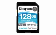 Memoria Kingston Sdxc Canvas Go Plus 128gb Uhs-i U3 V30 Clase 10