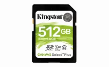Memoria Sd Kingston Canvas Select Plus 512gb, Sdxc