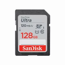  Memoria Sandisk Ultra Sdhc/sdxc 128gb Cl10 U1 (sdsdun4-128g-gn6in)