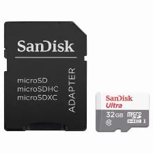  Memoria Sandisk Ultra Microsd 32 Gb, Microsdhc, Clase 10