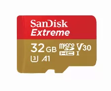 Memoria Sandisk Extreme 32 Gb, Microsdhc, Clase 10