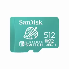 Memoria Sandisk Micro Sdxc Nintendo Switch 512gb (sdsqxao-512g-gnczn)
