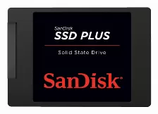  Ssd Sandisk Plus 240 Gb, Serial Ata Iii 6 Gbit/s, Lectura 530 Mb/s, Escritura 440 Mb/s