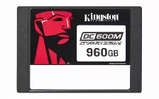 Ssd Kingston Technology Dc600m 960 Gb, 2.5 Pulg, Serial Ata Iii 6 Gbit/s, Lectura 560 Mb/s, Escritura 530 Mb/s