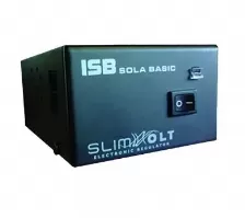 Regulador Electronico Isb Slim Volt 1300va/700w 4 Salidas Ac Nema 5-15r 2rj-11