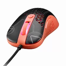 Mouse Xpg Slingshot Optico, 6 Botones, 12000 Dpi, Interfaz Usb Tipo A, Color Negro, Coral