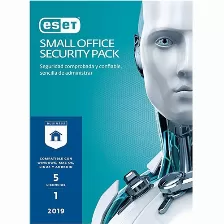 Licencia Antivirus Eset Small Office Security Pack 2019, 5 Licencias, 1 Año Español, 64-bit (protege 1 Servidor + 5 Pc)