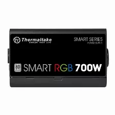 Fuente De Poder Thermaltake Smart 700w 80 Plus Rgb, Ventilador 120mm, Atx