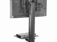 Soporte Movil Peerless Sr560m Para Monitores Profesionales De 32 A 75 Pulgadas Capacidad Hasta 68.20 Kg