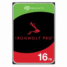  Disco Duro Seagate Ironwolf Pro St16000nt001 16000 Gb, 7200 Rpm, Cache 256 Mb, 3.5, Nas