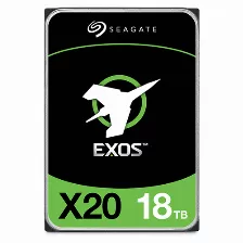  Disco Duro Seagate Enterprise Exos X20 18000 Gb, Serial Ata Iii, 7200 Rpm, 3.5, Pc