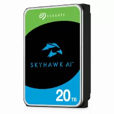 Disco Duro Seagate Skyhawk Skyhawk Ai 20 Tb 20000 Gb, Serial Ata Iii, Cache 256 Mb, 3.5